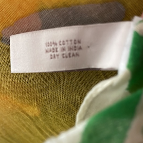 Loft Palm Print Cotton Sarong - Picture 6 of 9